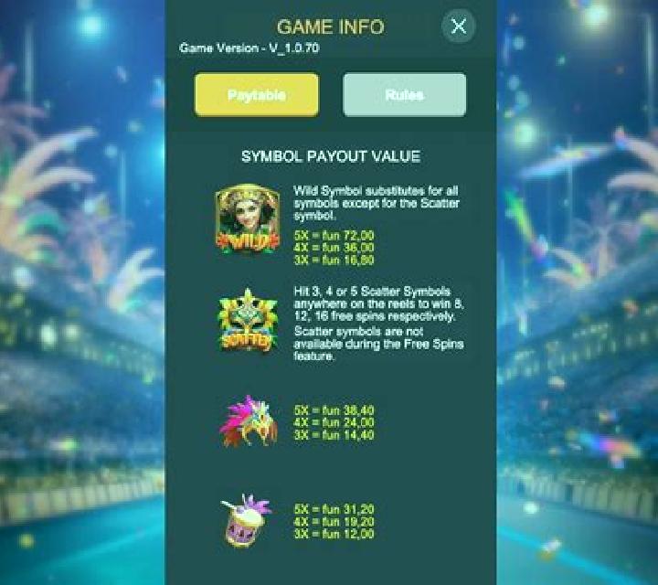 Samba Fiesta slot