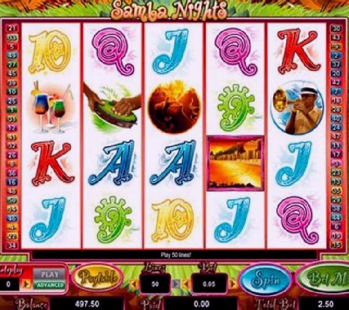 Samba Nights slot machine