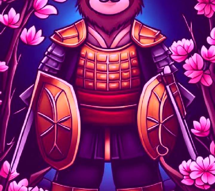 Samurai Sloth slot game