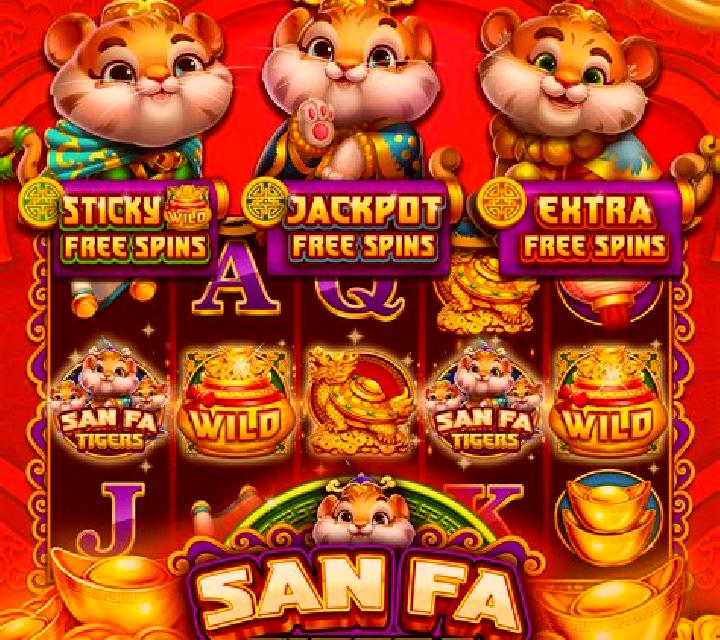 San Fa Tigers slot game