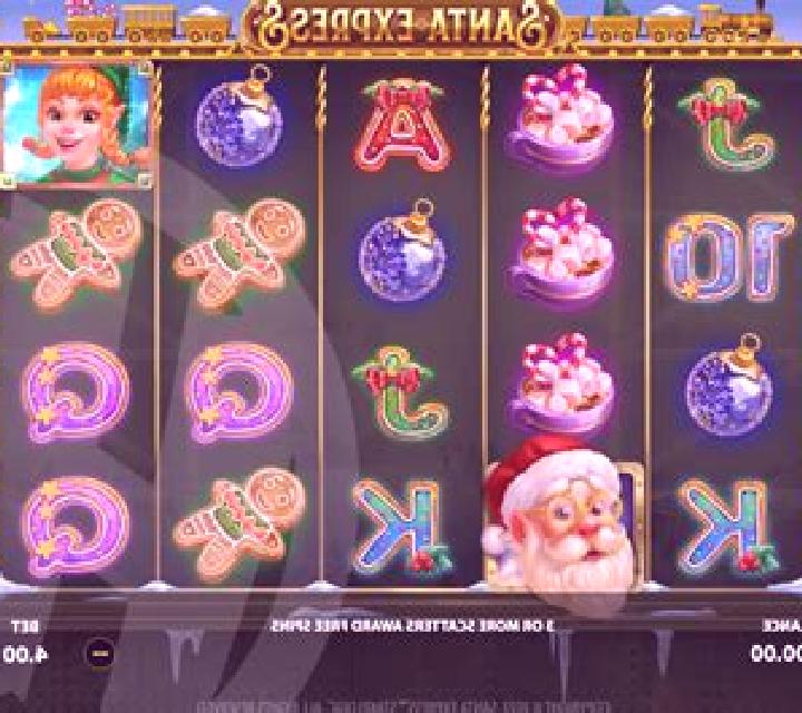 Santa Express slot machine
