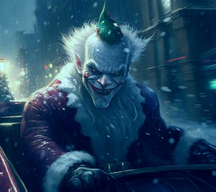 Santa Joker slot machine