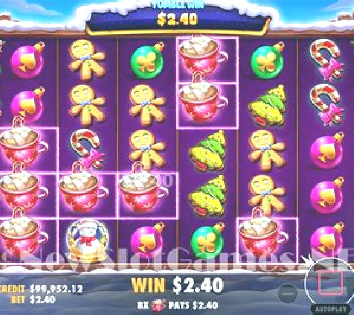 Santas Crashing Bull slot game