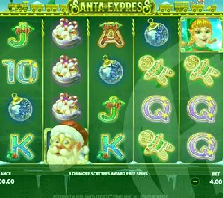 Santa’s Festive Express Hold & Win slot game