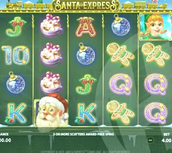 Santa’s Festive Express Hold & Win slot machine