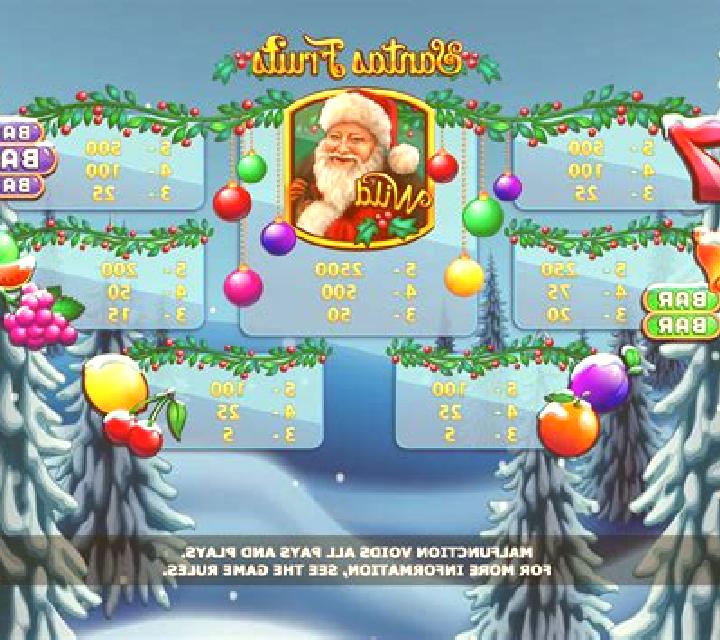 Santas Fruits slot machine