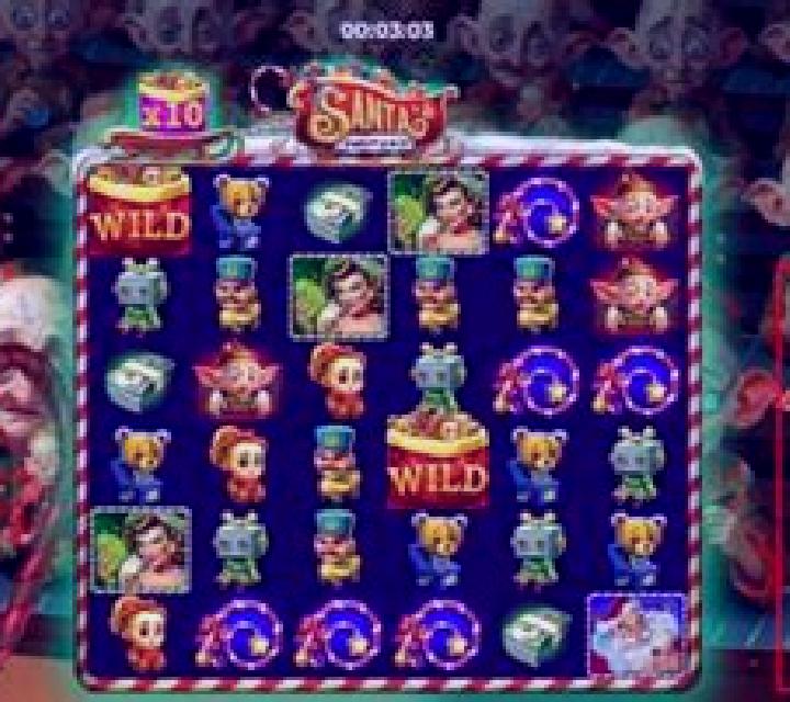 Santa’s SweatShop slot machine