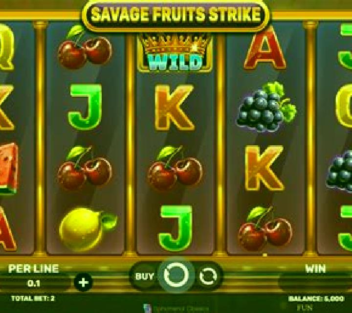 Savage Fruits Strike slot machine