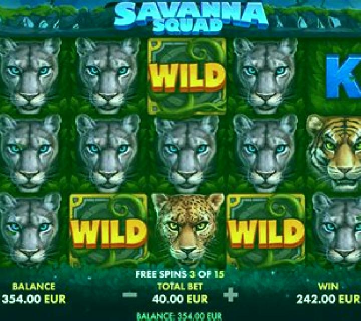 Savanna Squad slot machine