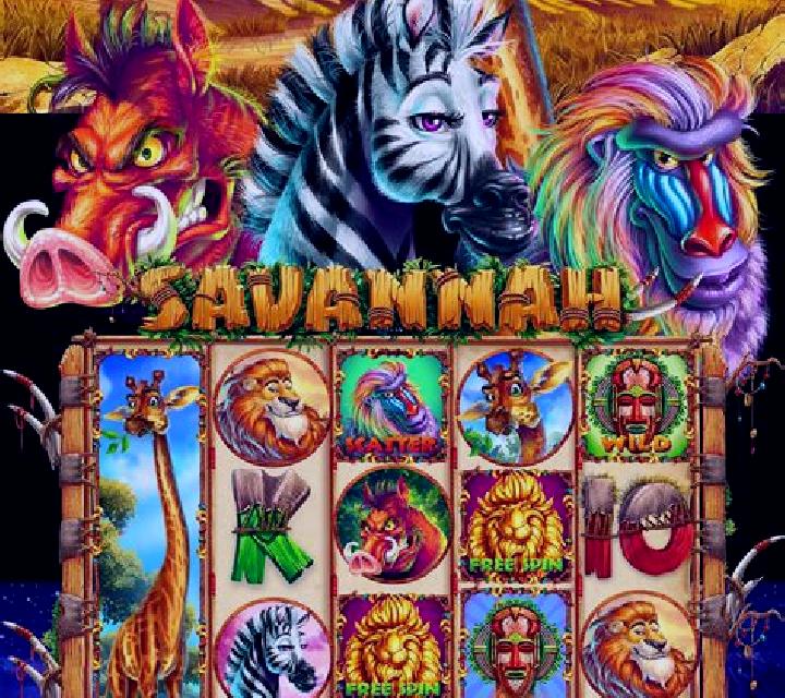Savannah Blaze slot game