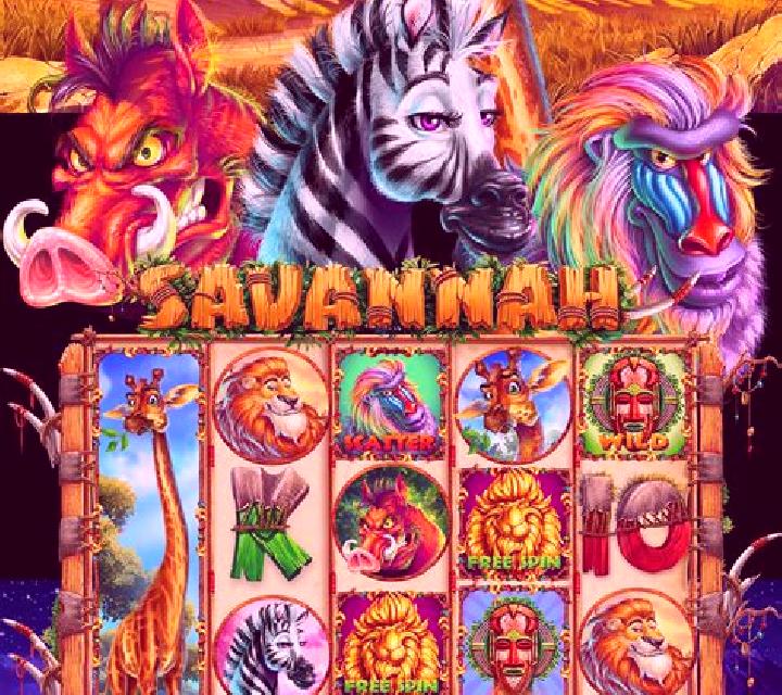 Savannah Clash slot machine
