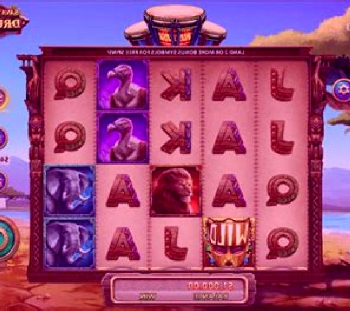 Savannah Drums slot machine