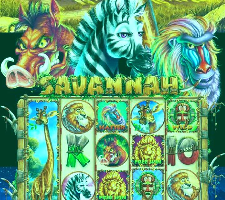 Savannah King slot machine