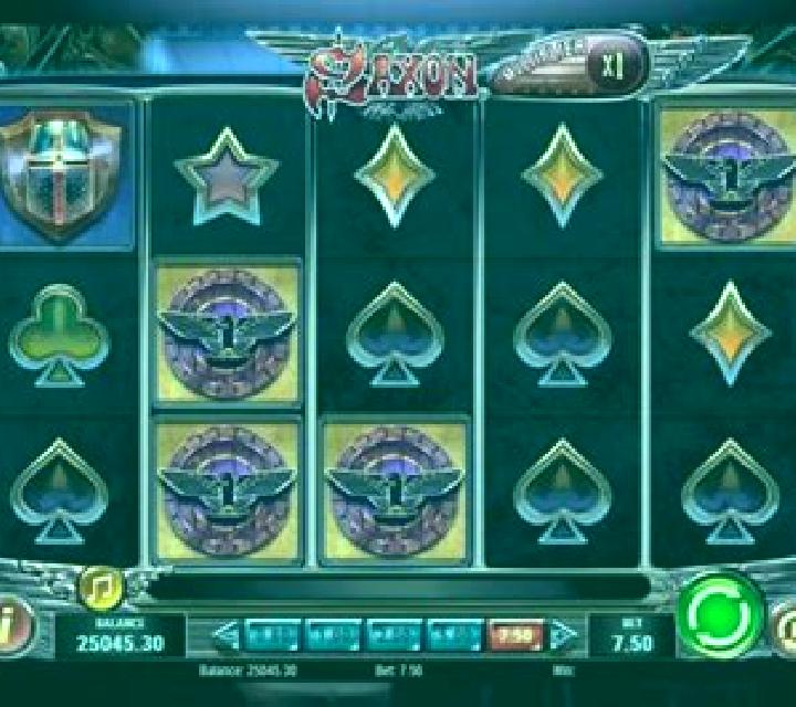 Saxon online slot