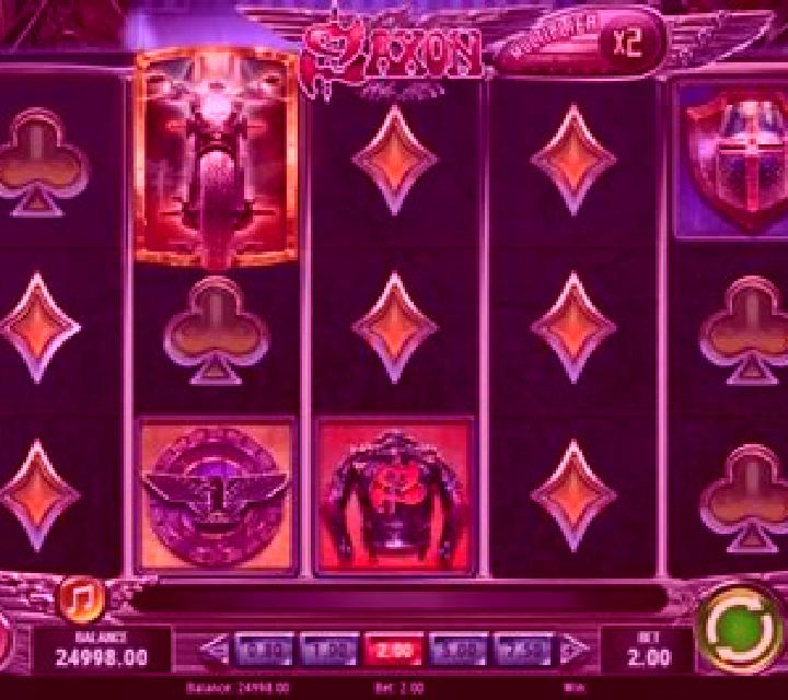 Saxon slot machine