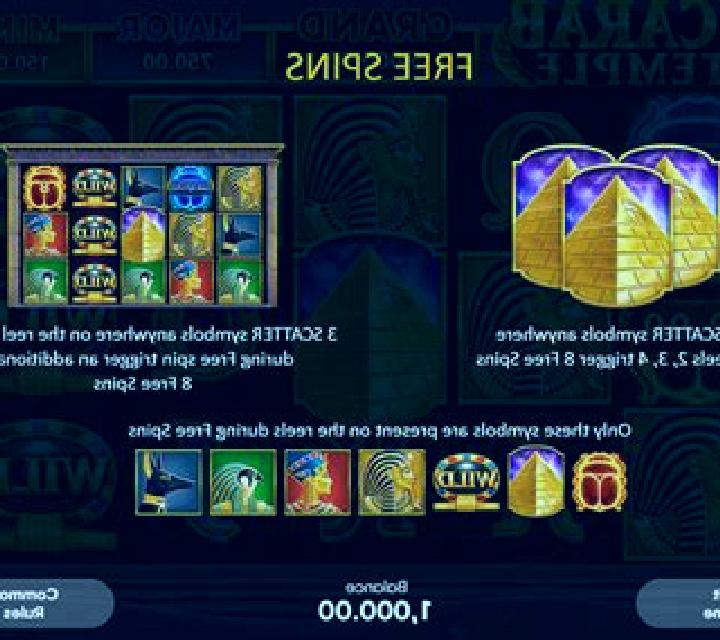 Scarab Temple slot game