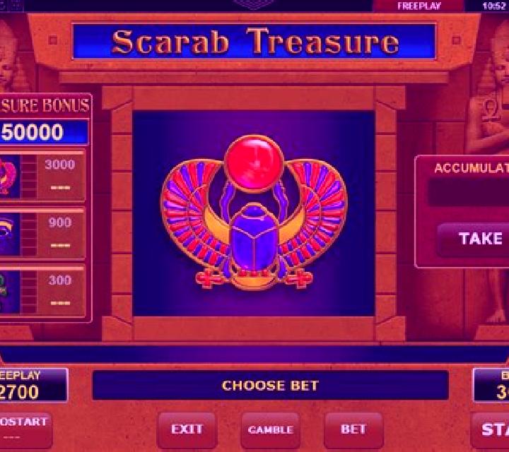Scarab Treasure slot game