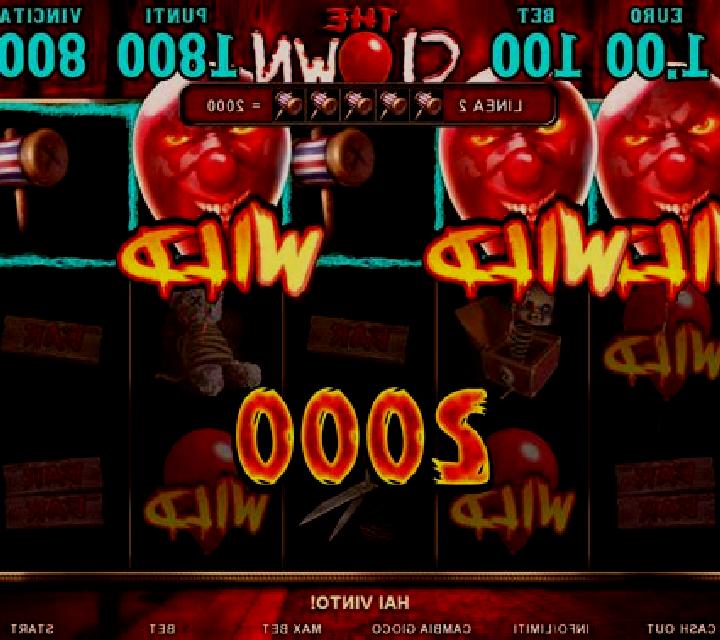 Scary Clown (Octavian Gaming) slot machine