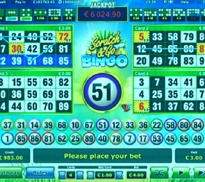 Scratch and Go Bingo slot