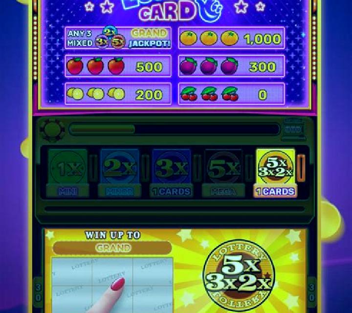 Scratch Card slot machine
