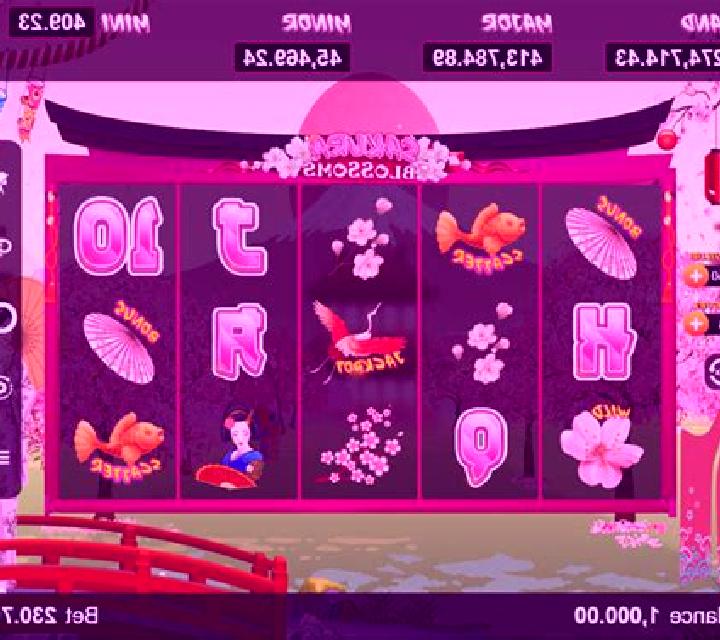 Scratch Cherry Blossoms slot machine