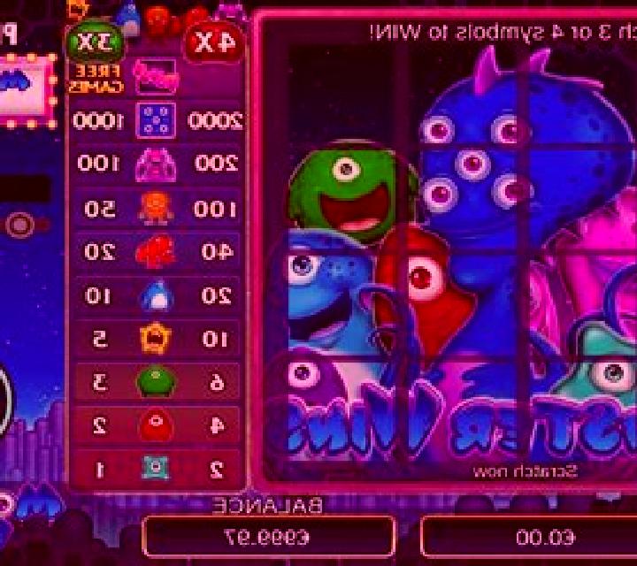 Scratch Monster Wins slot machine