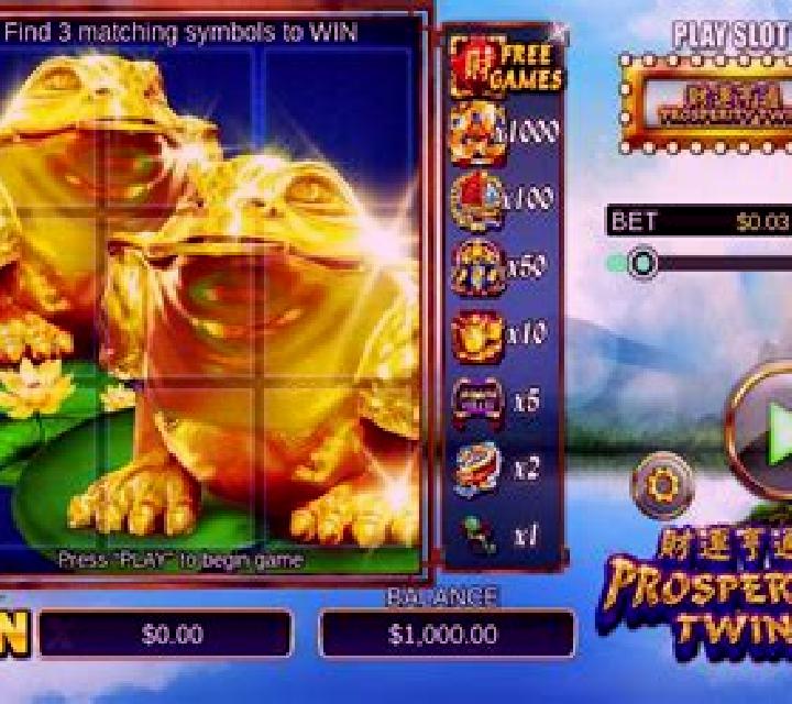 Scratch Prosperity Twin slot machine