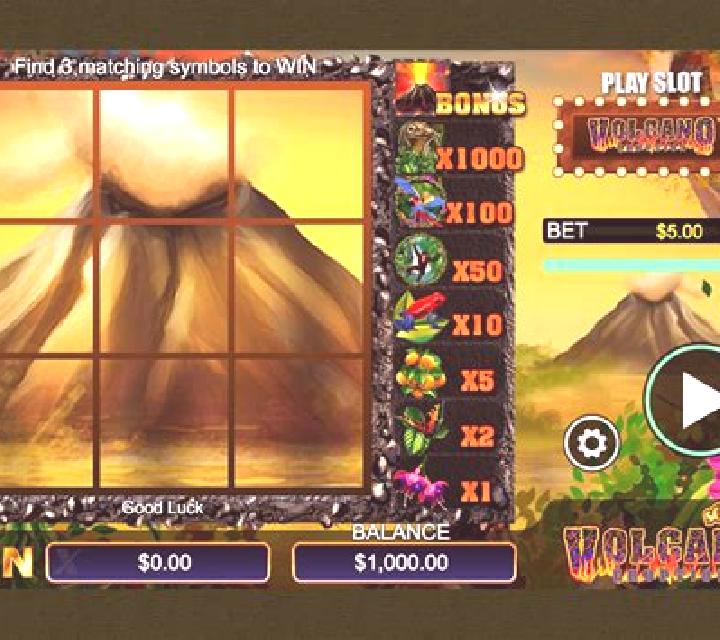Scratch Volcano Eruption slot machine