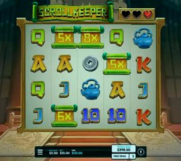 Scroll Keeper slot