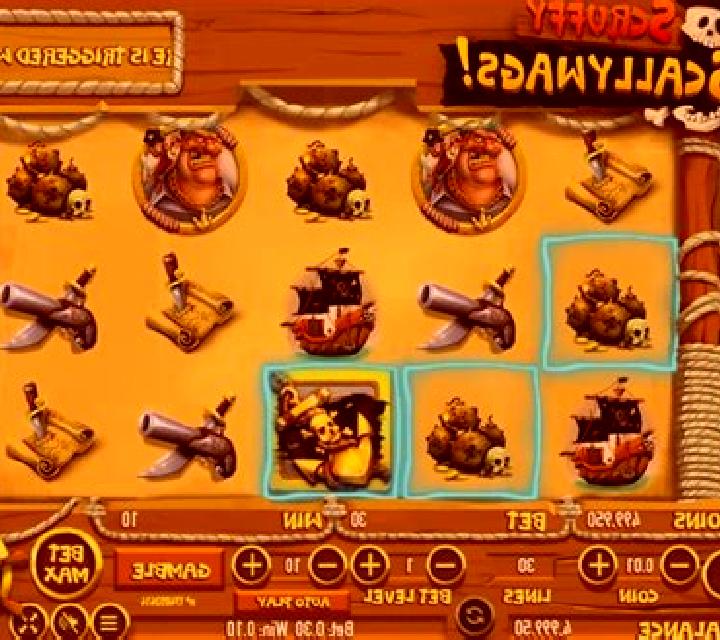 Scruffy Scallywags slot machine