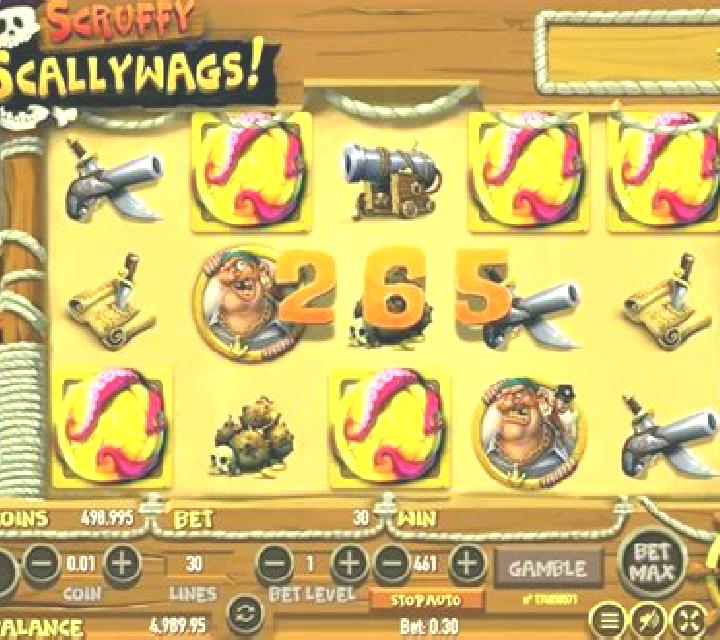 Scruffy Scallywags slot