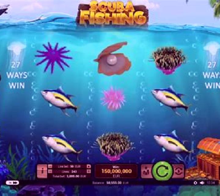 Scuba Fishing slot machine