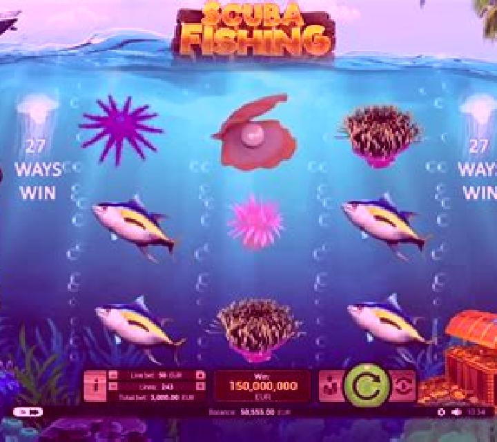 Scuba Fishing slot
