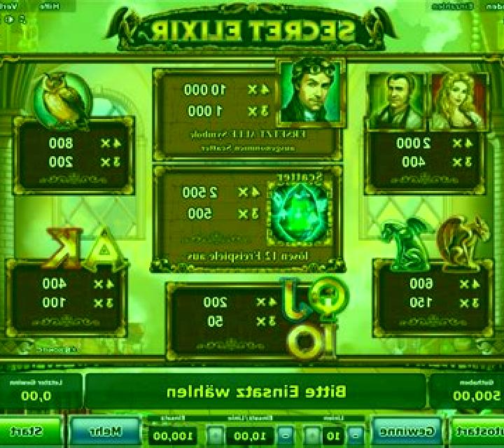 Secret Elixir online slot