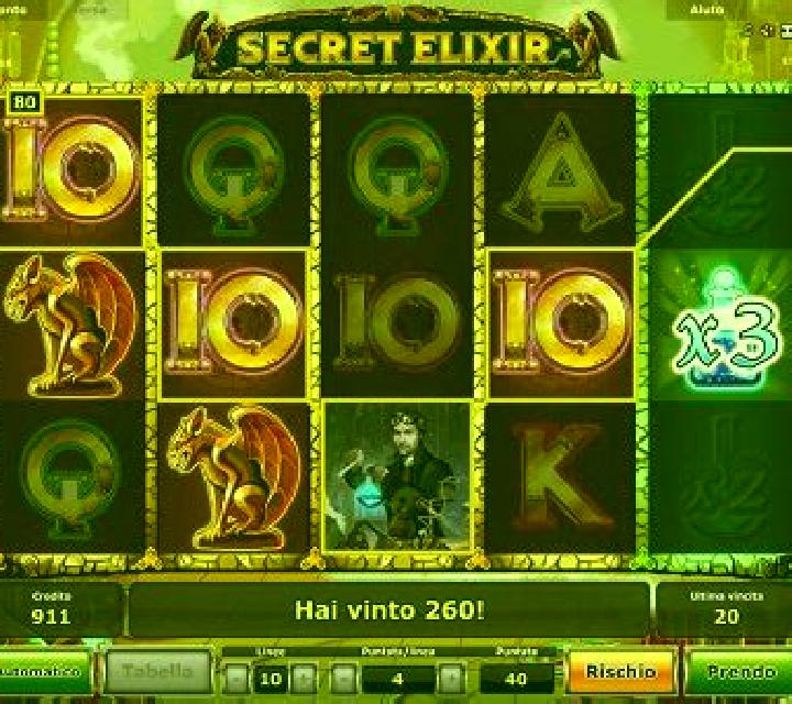 Secret Elixir slot machine