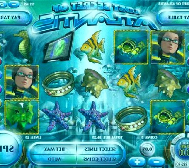 Secret of Atlantis slot machine