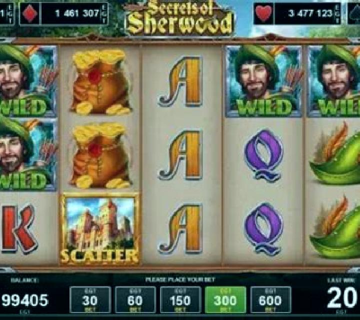 Secrets of Sherwood slot game