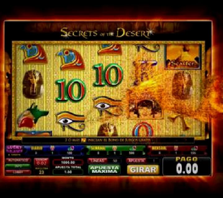 Secrets of the Desert online slot