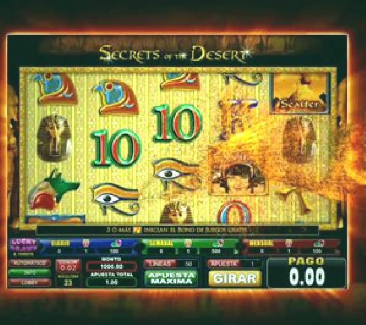 Secrets of the Desert slot game