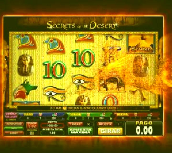 Secrets of the Desert slot machine