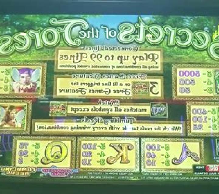 Secrets Of The Forest slot game