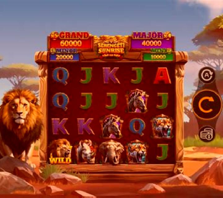 Serengeti Gold slot game