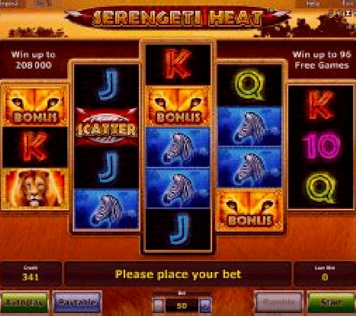 Serengeti Heat slot