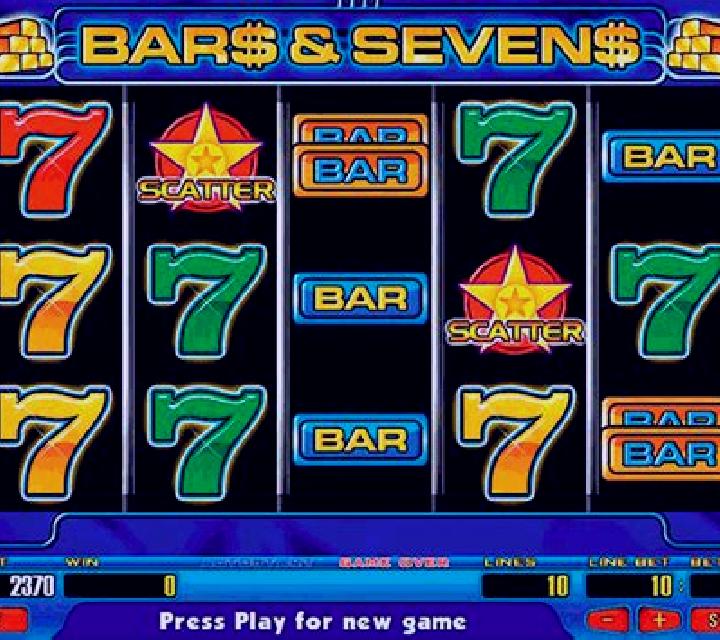 Sevens and Bars slot