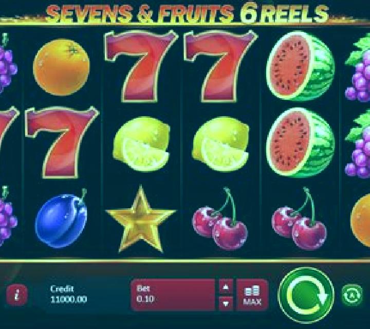 Sevens and Fruits: 6 Reels slot