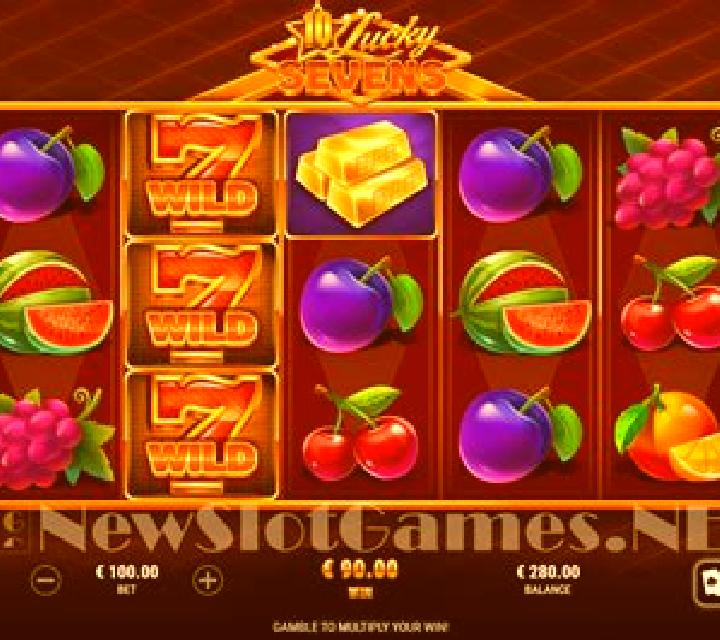 Sevens Heat 10 slot game