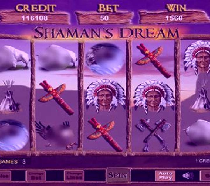 Shamans Dream Jackpot slot game