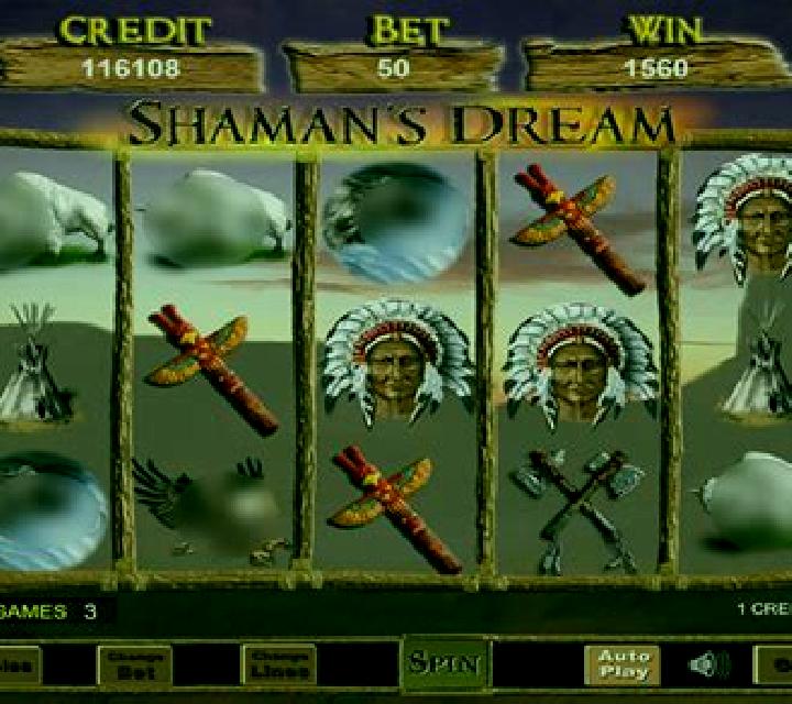 Shaman s Vision slot machine