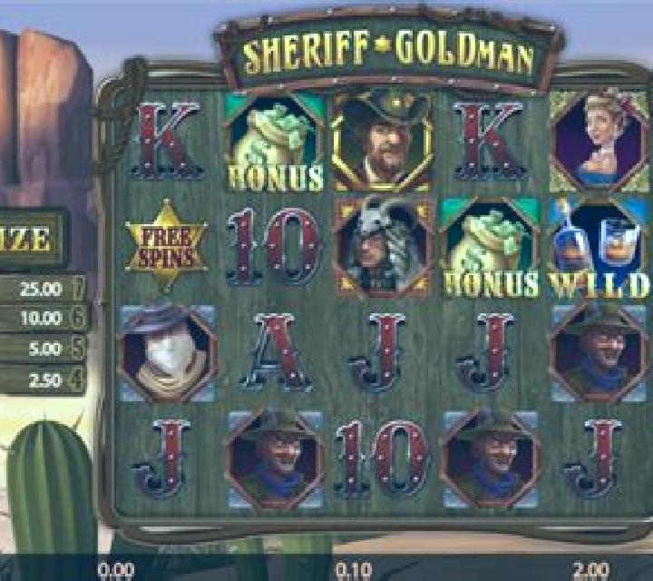 Sheriff Goldman online slot