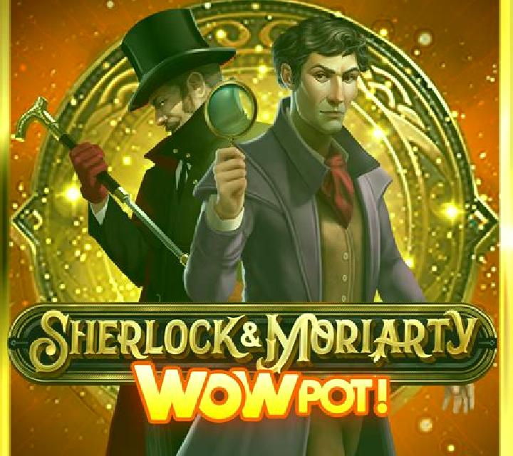 Sherlock and Moriarty WowPot slot machine